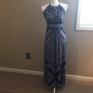 Halter maxi dress